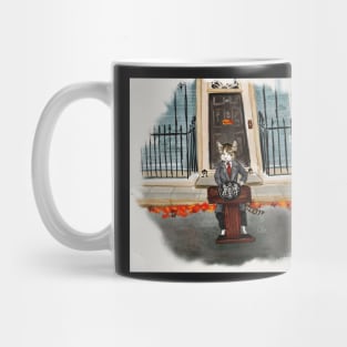 Prime Minister Larry the Cat Mug